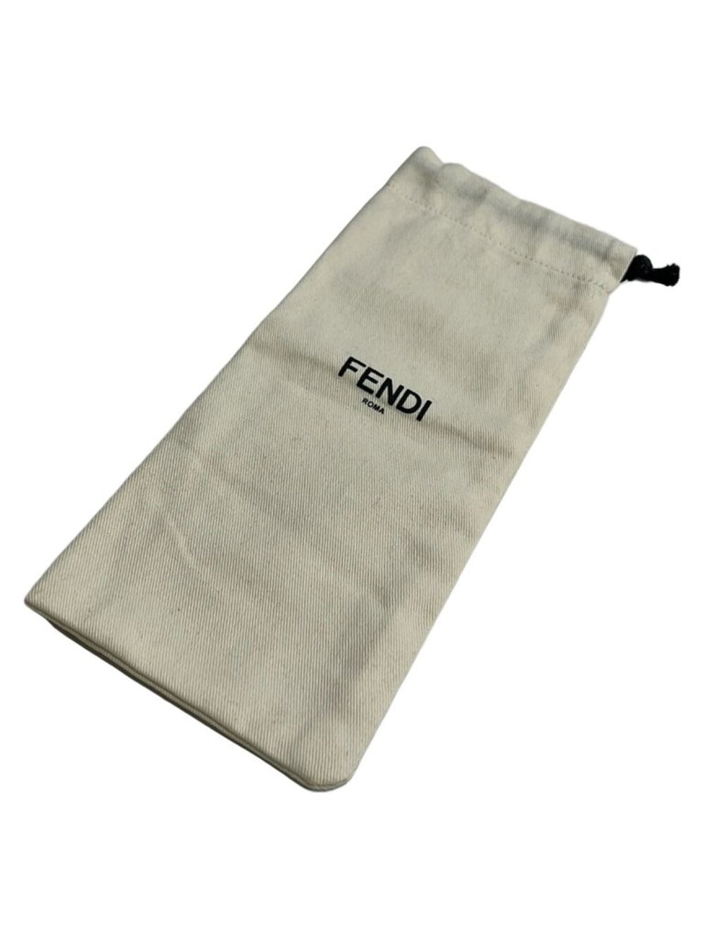 Fendi Scarf Black Beige Multi Ribbon - Picture 4 of 4